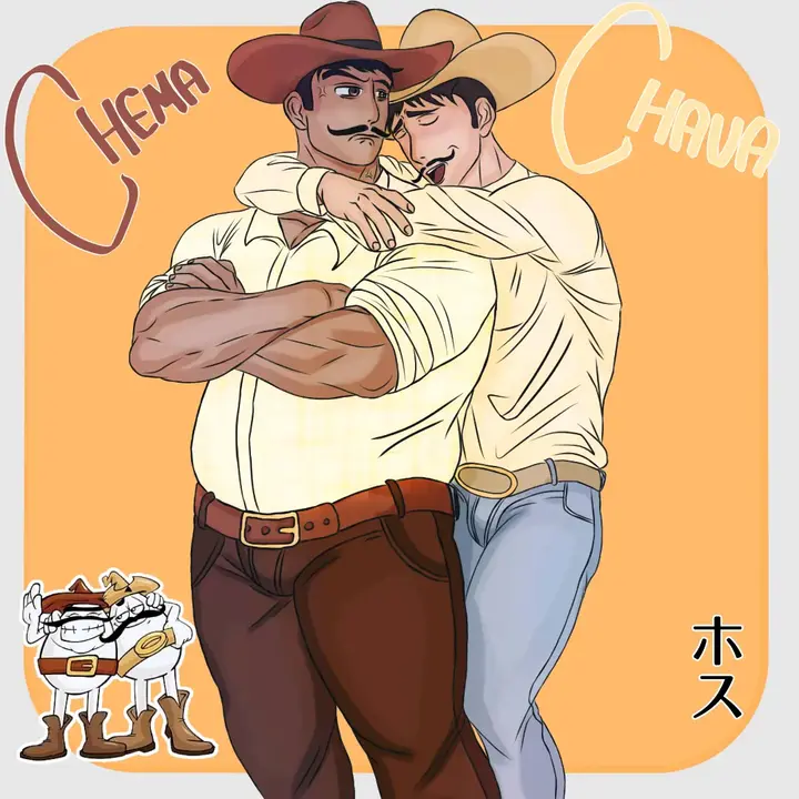 Chava y Chema Fanart