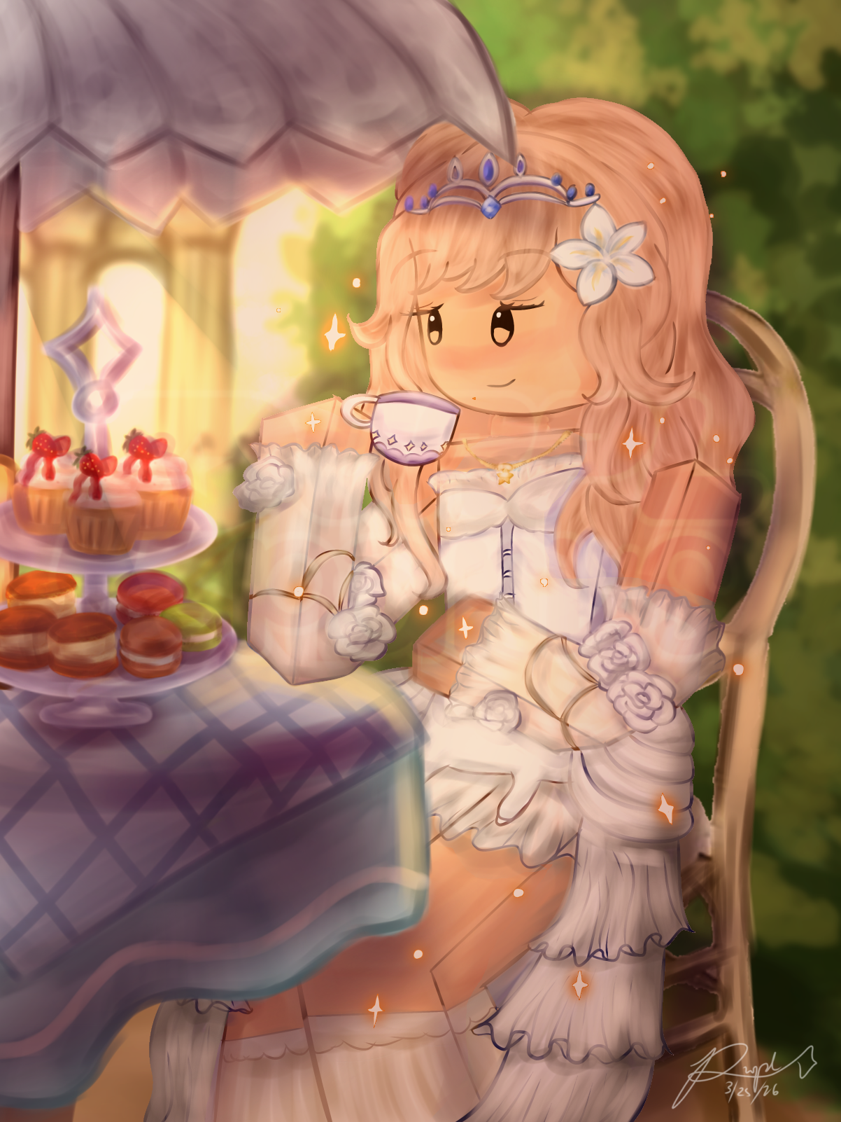 Afternoon tea time (Ft. nori)