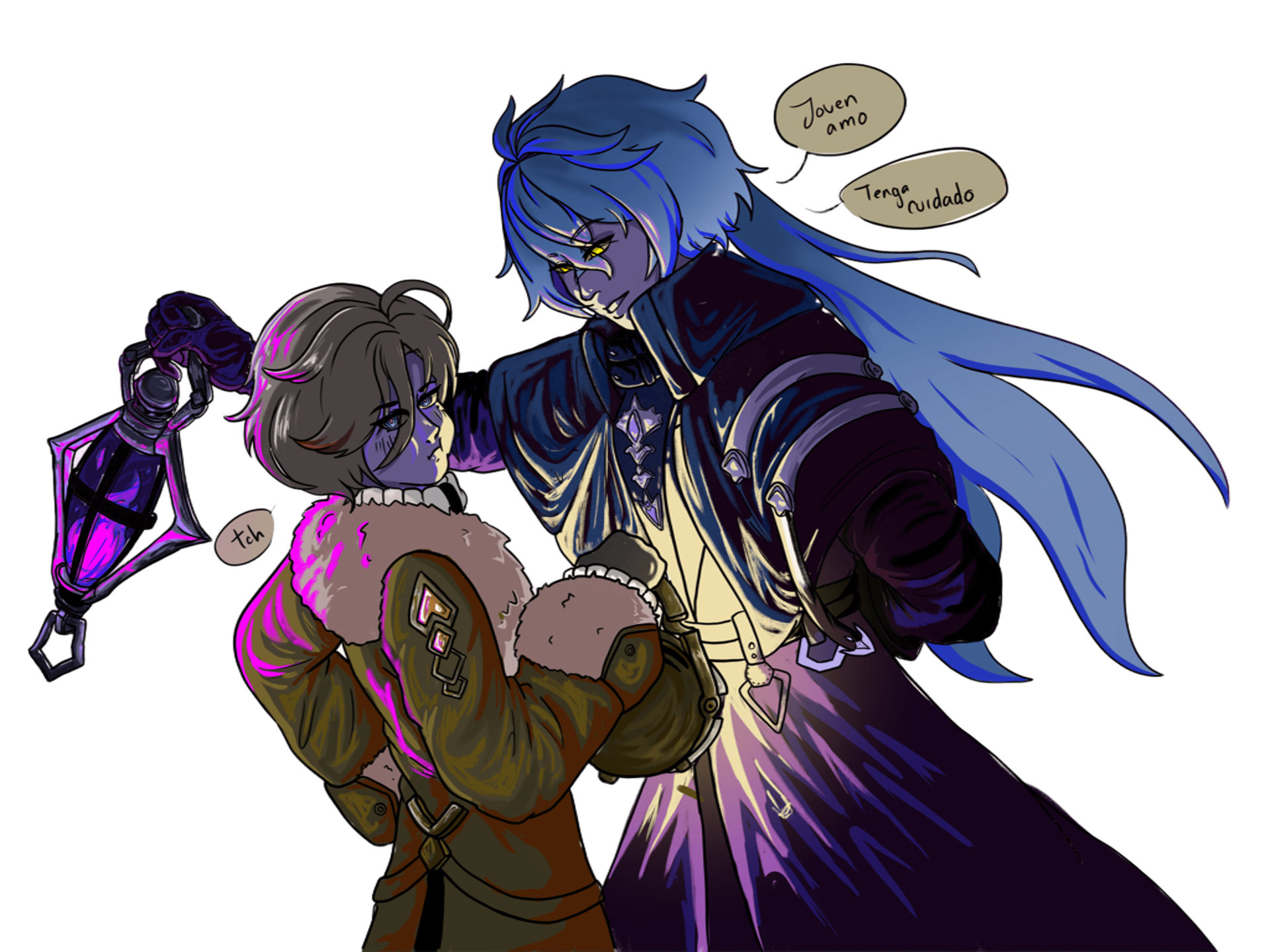 HALFBODY pareja